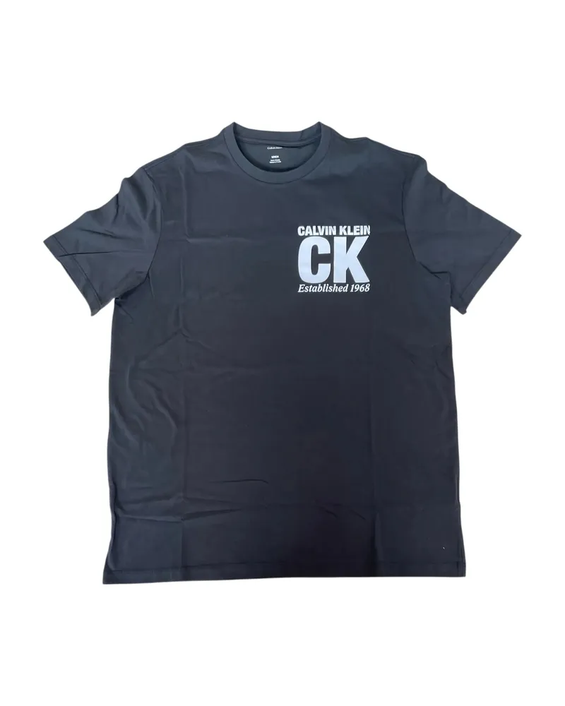 Calvin Klein Logo-print T-shirt Blue