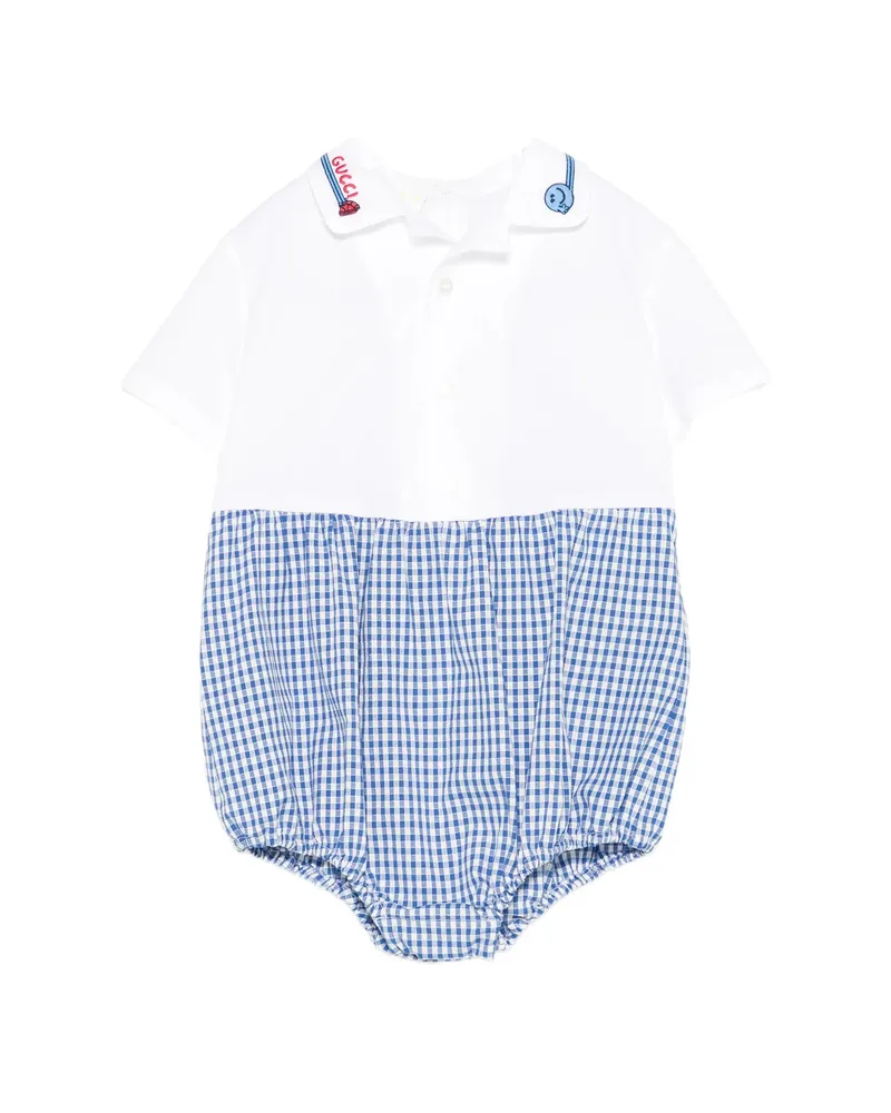 Gucci Logo-embroidered Bodies White