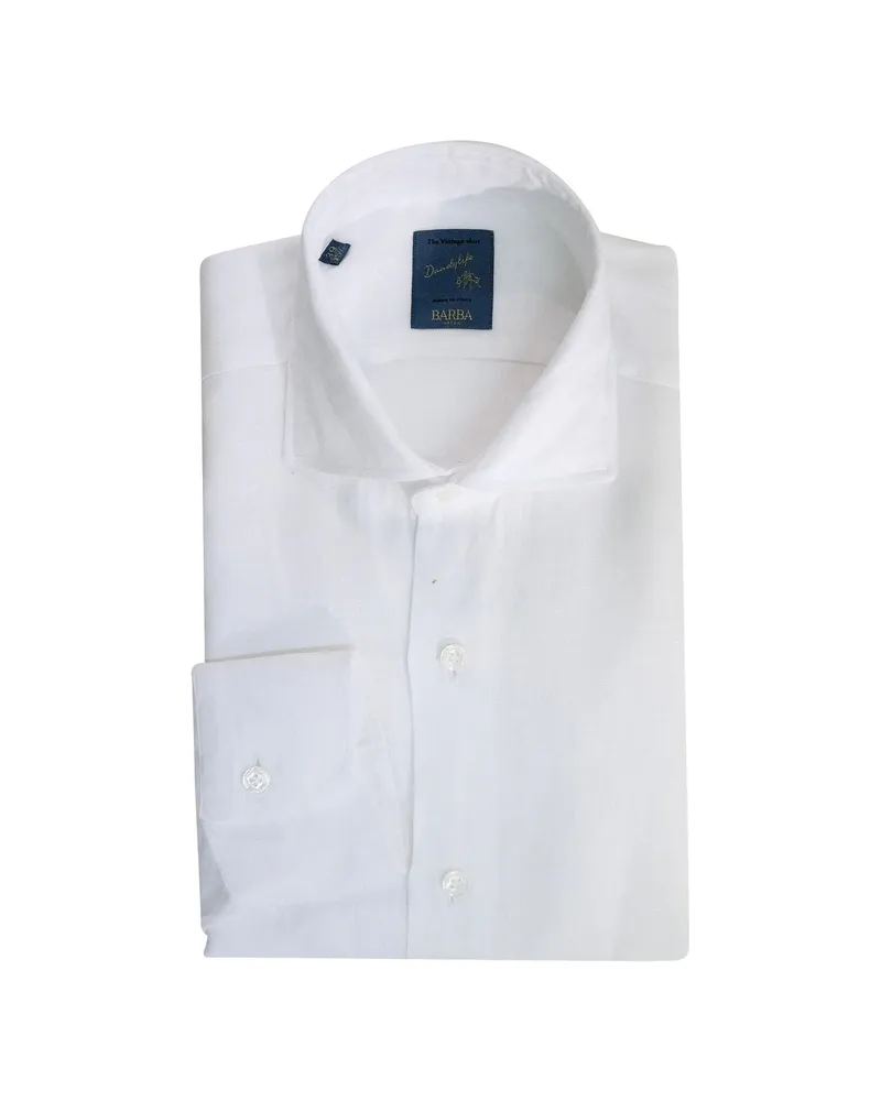 BARBA Buttoned Shirt White