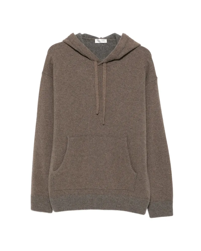 Roberto Collina Front-pouch Hoodie Brown