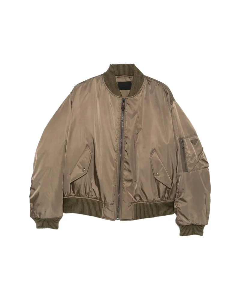 Prada Bomber Jacket Green