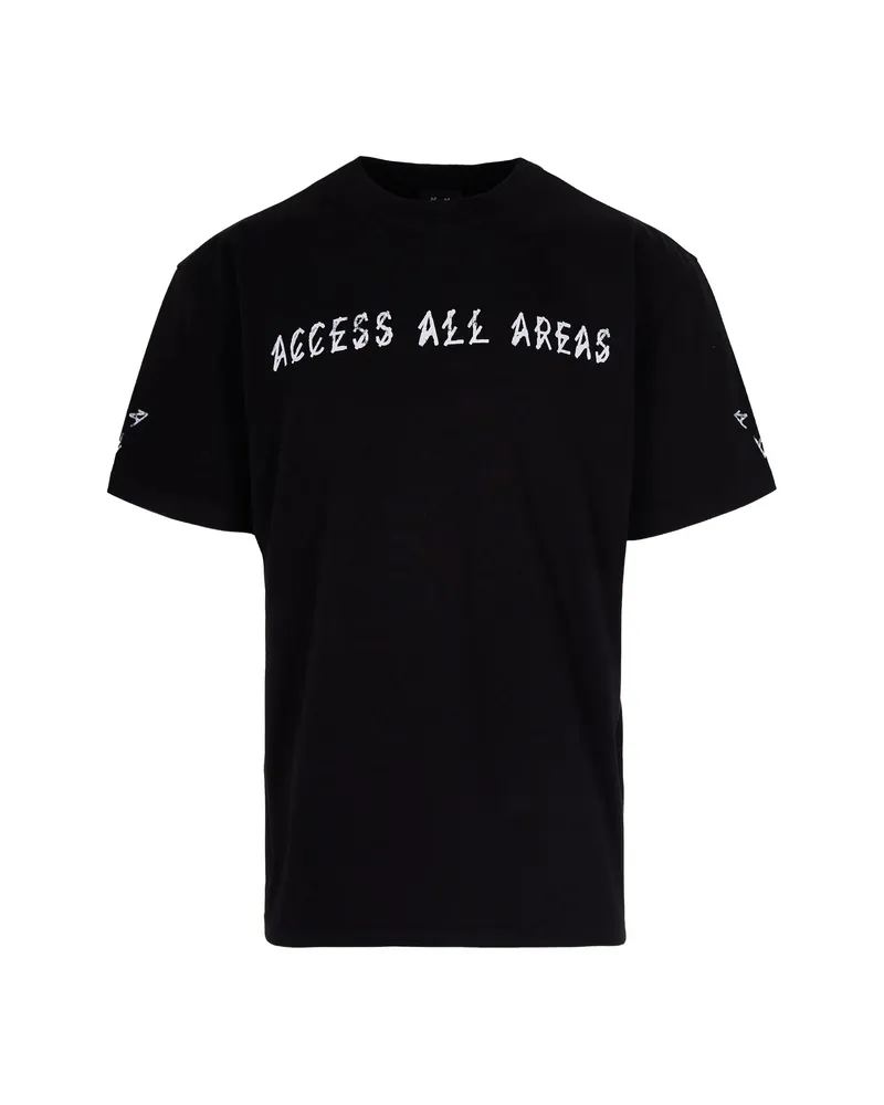 44 LABEL GROUP Print T-shirt Black