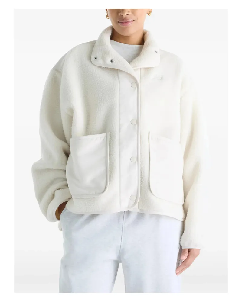New Balance High Pile Fleece Jacket Neutrals