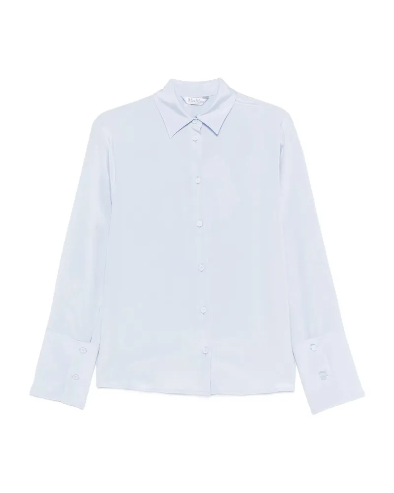 Max Mara Buttoned Shirt Blue