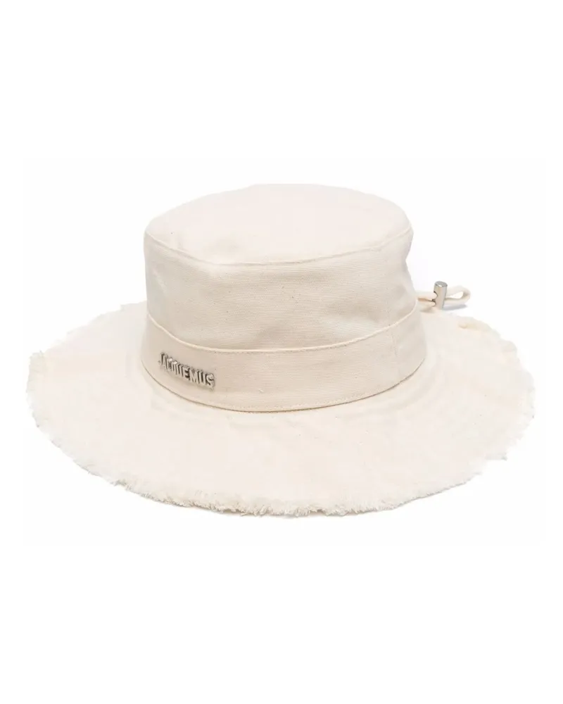 Jacquemus Le Bob Artichaut Bucket Hat Neutrals