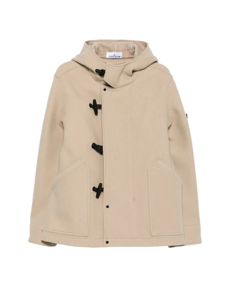 Stone Island 4100039 Heavy Melton Parka Neutrals