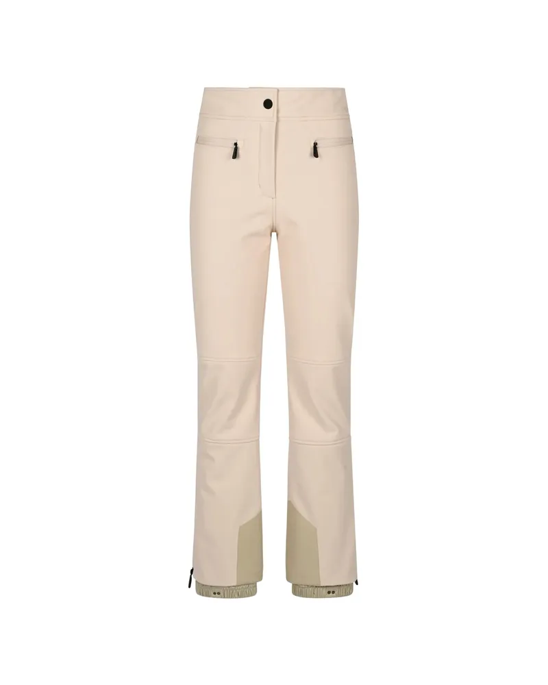 Moncler Logo-patch Ski Pants Neutrals