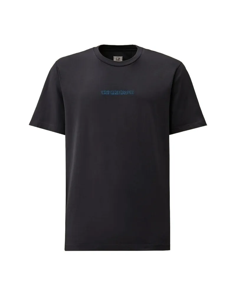 C.P. Company C. p. Company Logo T-shirt Blue