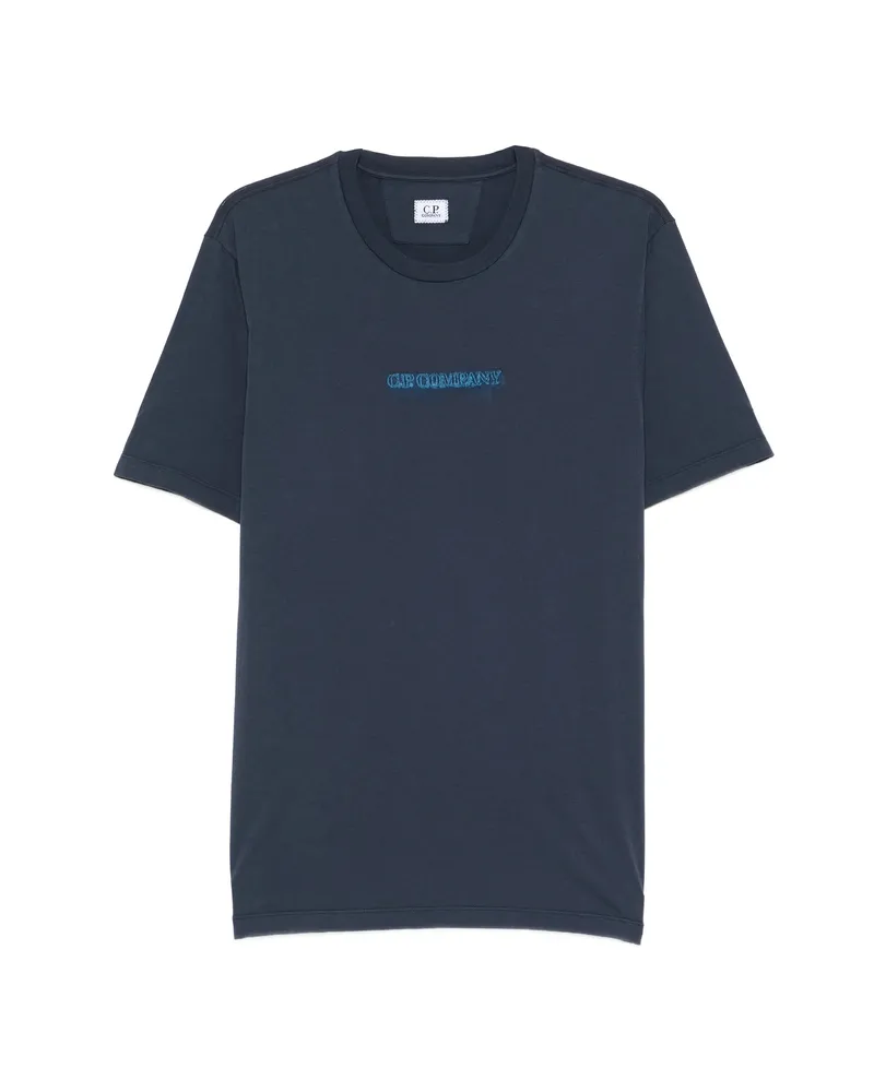 C.P. Company C. p. Company Logo T-shirt Blue