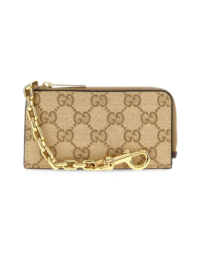 Gucci GG Supreme Coin Purse Neutrals