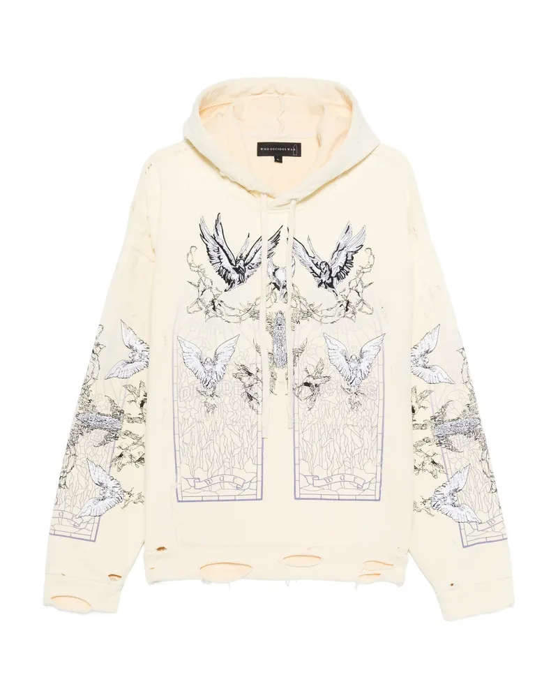 WHO DECIDES WAR Ascension Hoodie Yellow