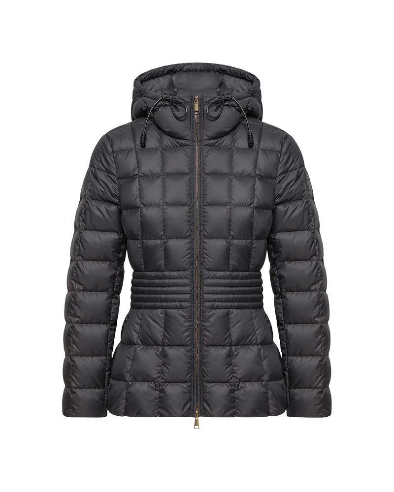 Moncler Engoulevent Square-quilted Hooded Jacket Black