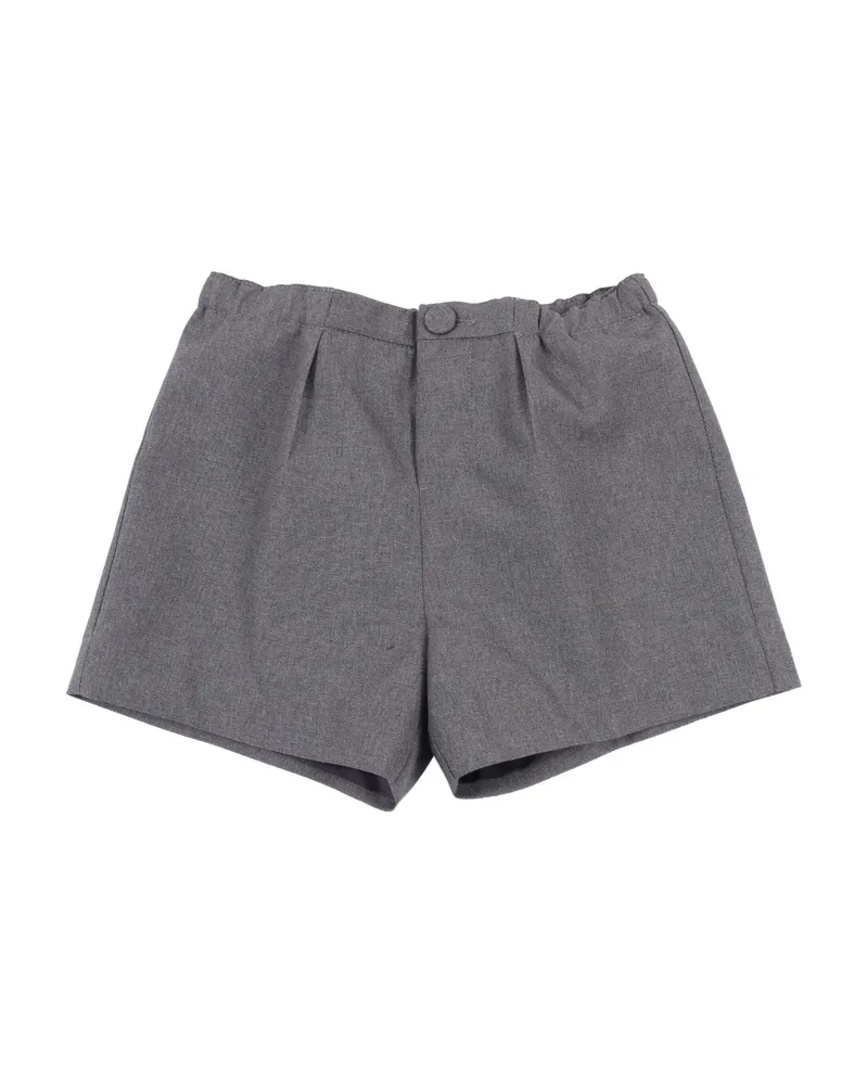 Gucci Elastic-waist Wool Shorts Grey