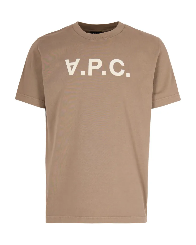 A.P.C. A. p.c. VPC Cotton T-shirt Neutrals