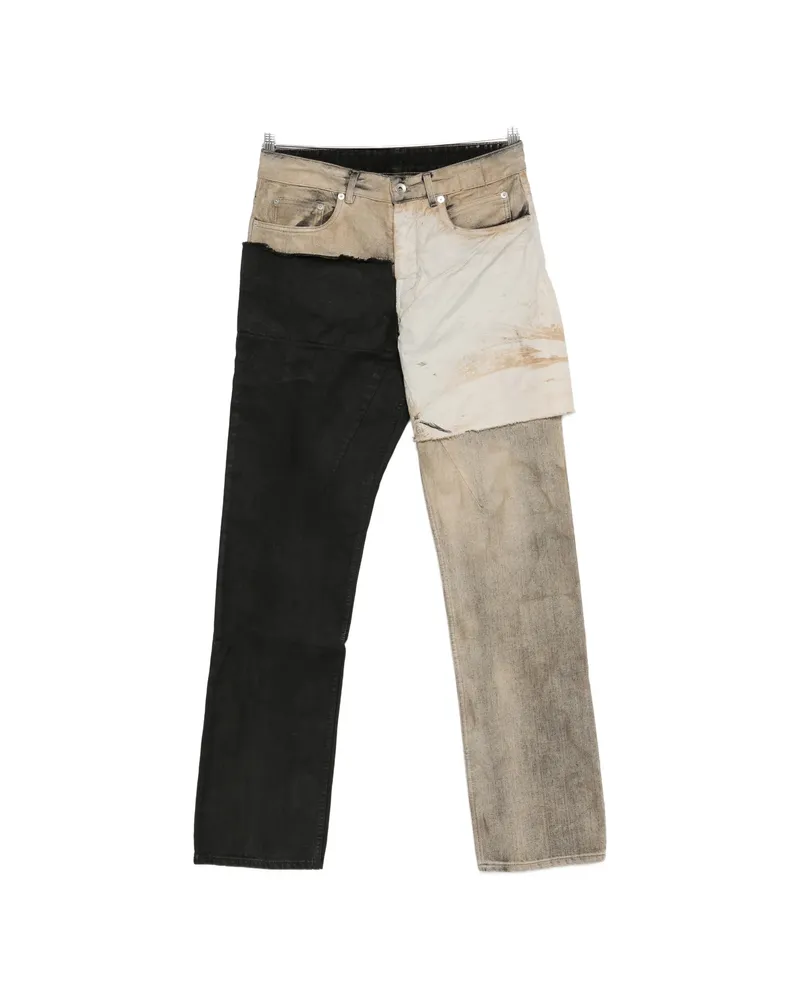 DRKSHDW by Rick Owens Patchwork Jeans Black