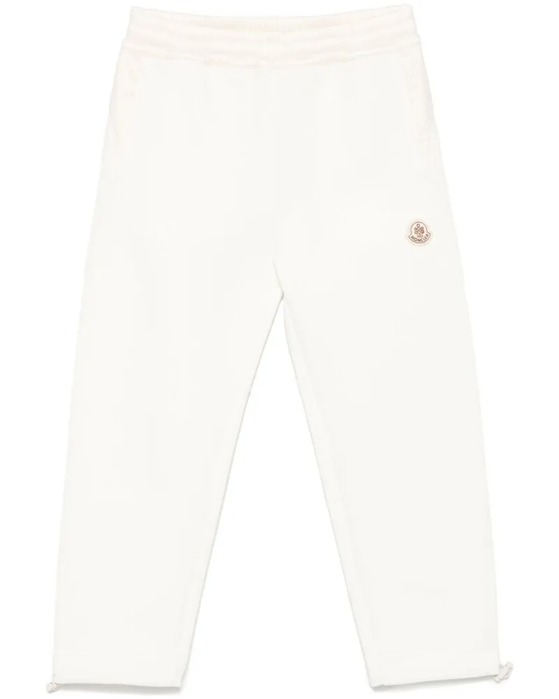 Moncler Lunar New Year Patch Track Pants White