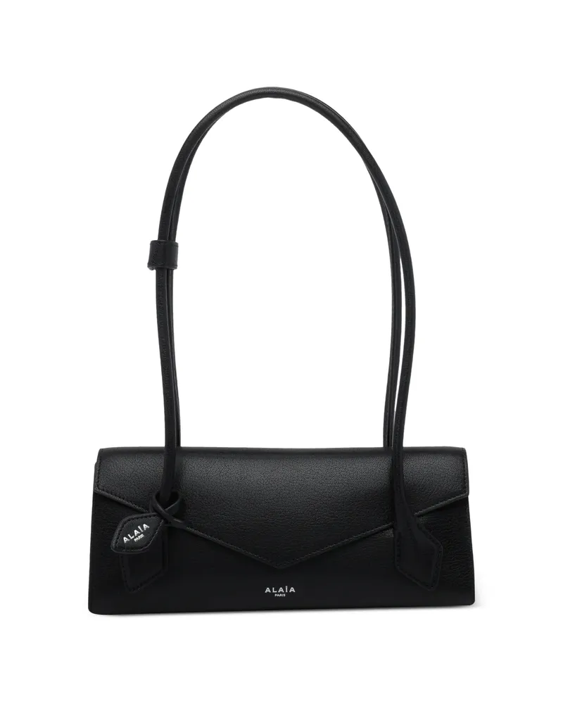 Alaïa Small Le Teckel Leather Shoulder Bag Black