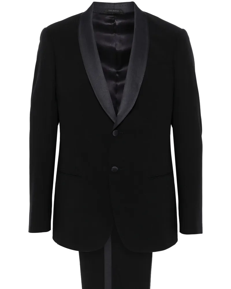 Giorgio Armani Soho Line Tuxedo Suit Blue