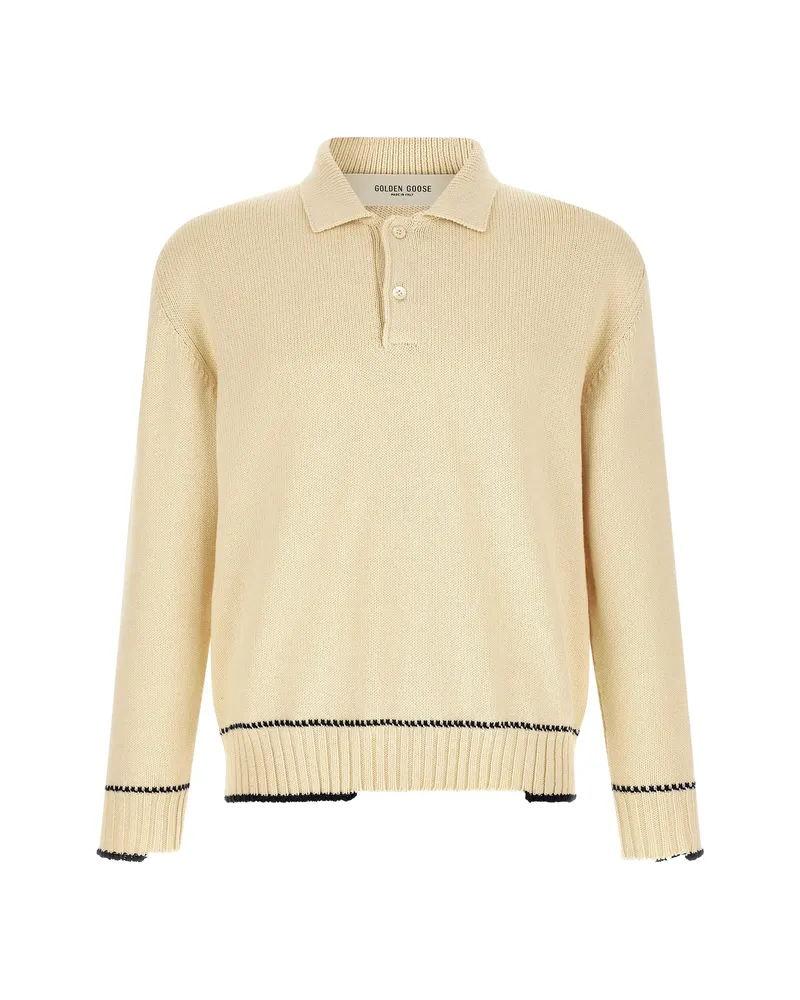 Golden Goose Logo-print Rindley Sweater Neutrals