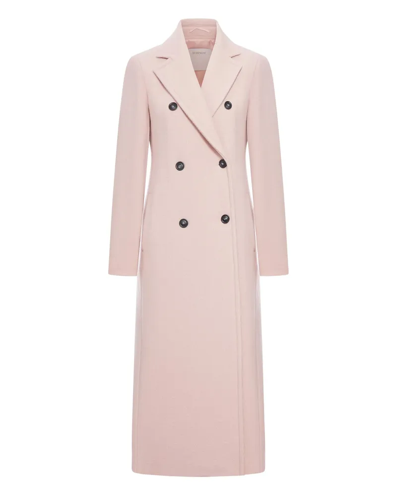 SPORTMAX Double-breasted Coat Pink