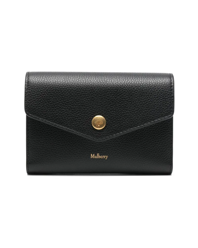 Mulberry Flap Wallet Black