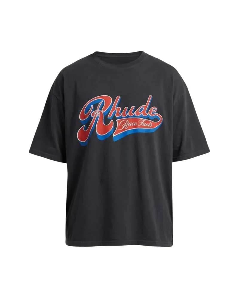 RHUDE Pit Stop T-shirt Grey