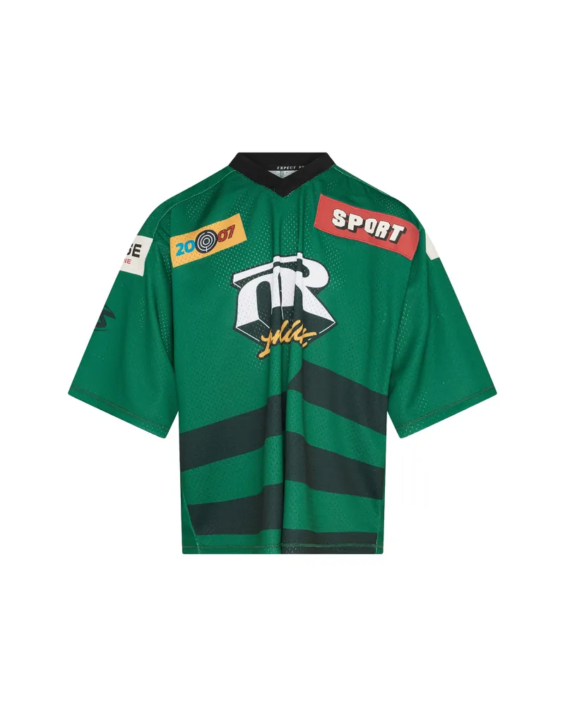 Martine Rose V-neck T-shirt Green