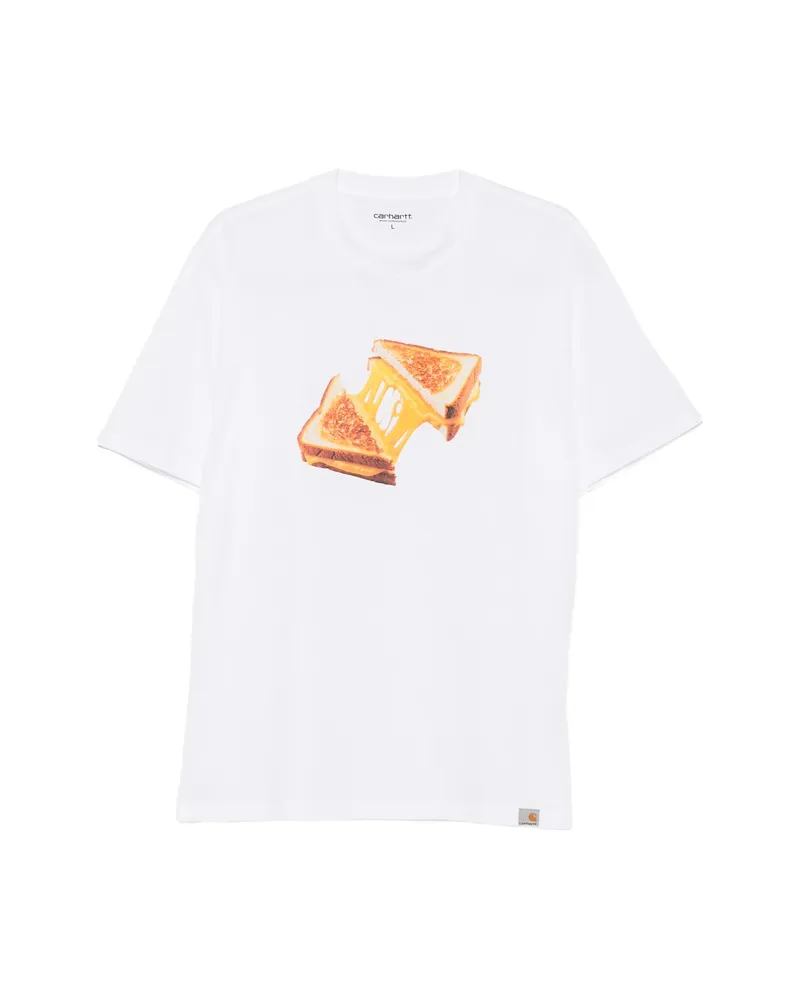 Carhartt WIP Cheese-toast-print T-shirt Green