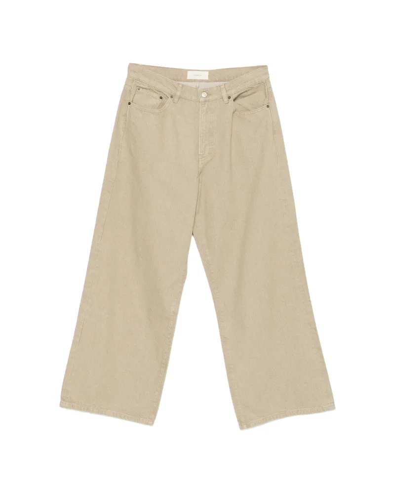 JEANERICA Five-pocket Straight Jeans Neutrals