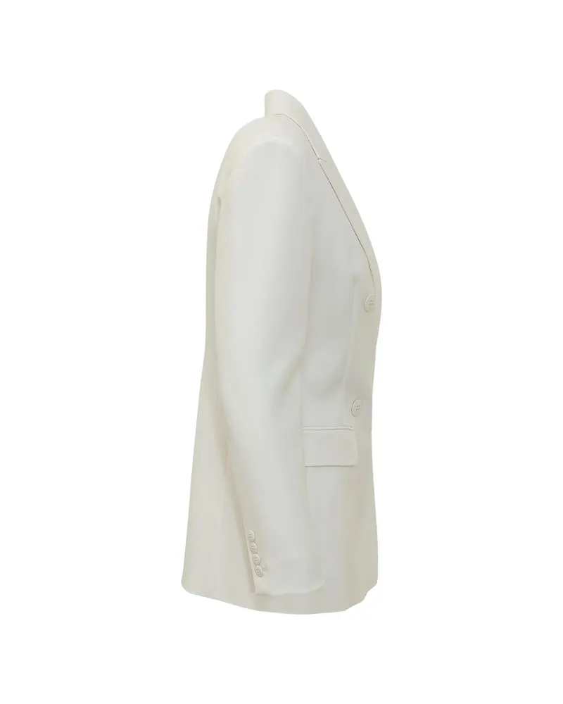 Max Mara Double-breasted Suit White