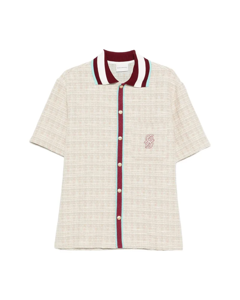 Drôle de Monsieur Tweed Shirt Neutrals