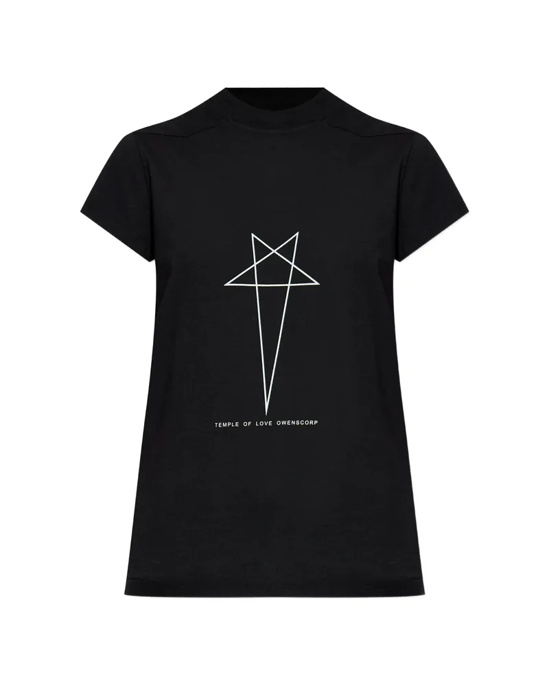 DRKSHDW by Rick Owens Star Graphic T-shirt Black