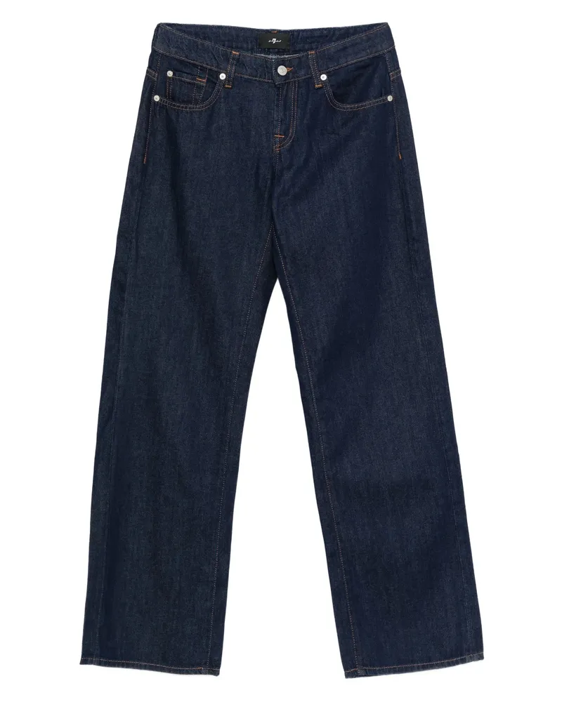 7 for all mankind Cotton Jeans Blue