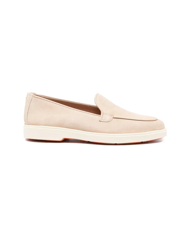 Santoni Debora Slip-on Loafers Neutrals