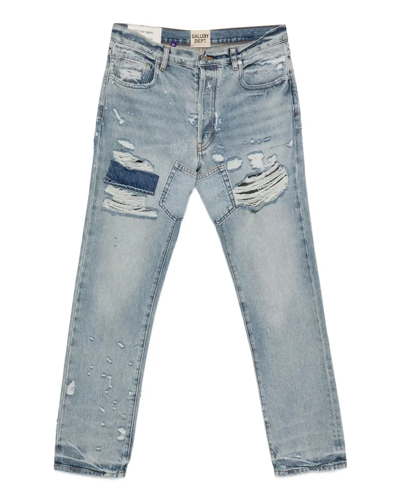 GALLERY DEPT. Bowery 5001 Straight-leg Jeans Blue