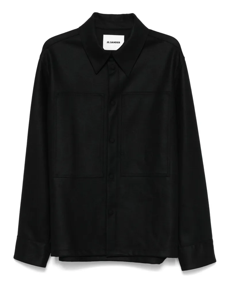 Jil Sander Wool Shirt Black