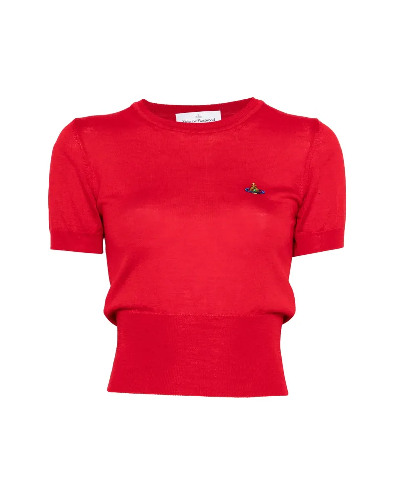 Vivienne Westwood Logo-detail T-shirt Red