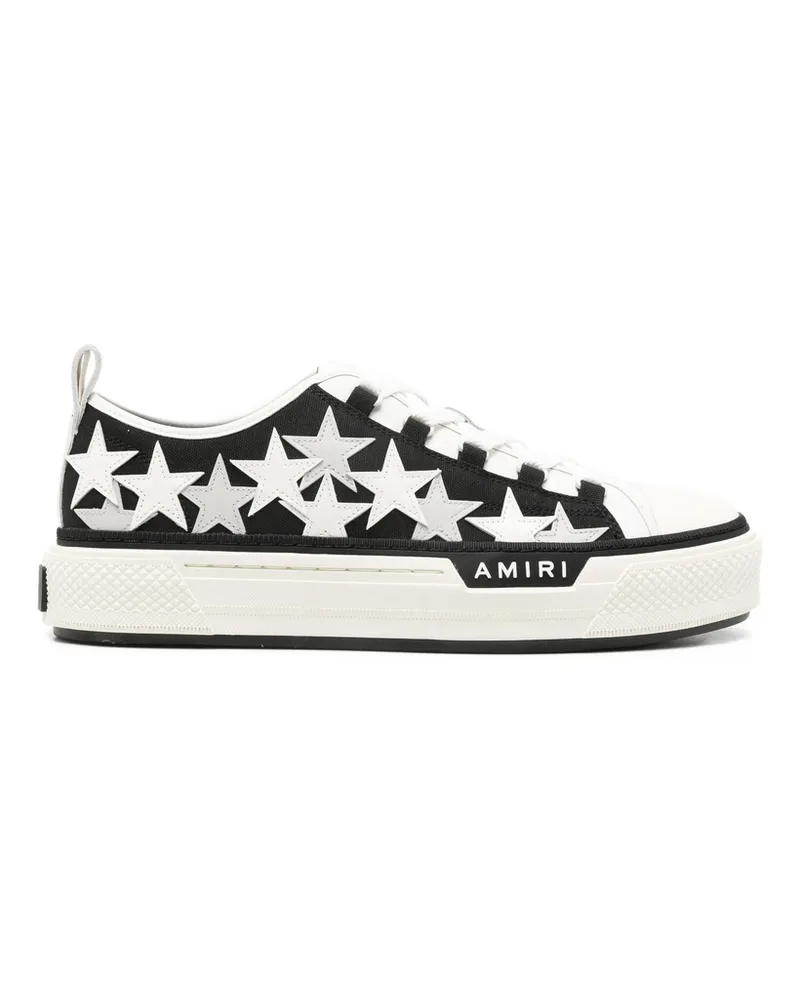Amiri Stars Court Low Sneakers Black