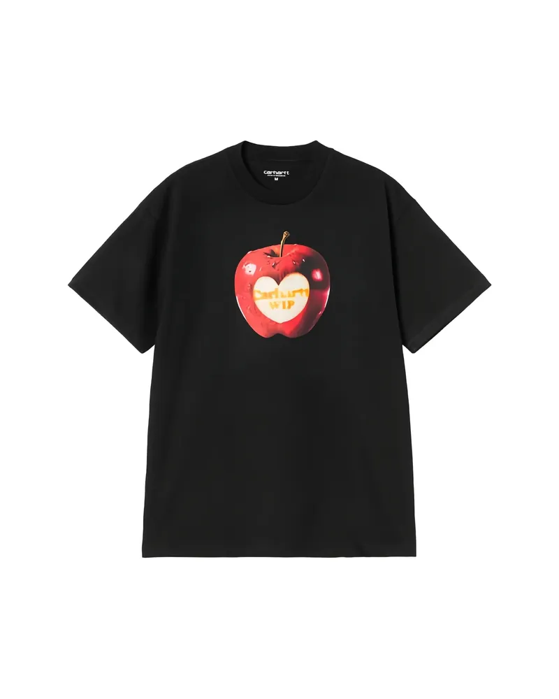 Carhartt WIP Spoiled Short-sleeved Cotton T-shirt Black