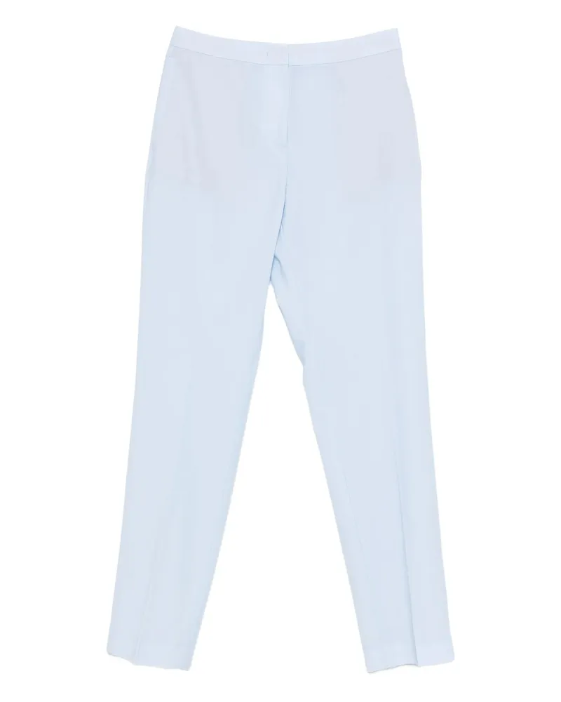 Fabiana Filippi Textured Trousers Blue