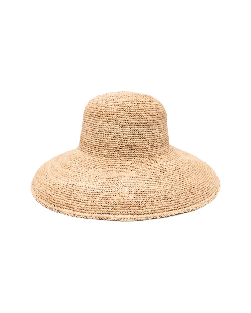IBELIV Woven Fedora Hat Neutrals
