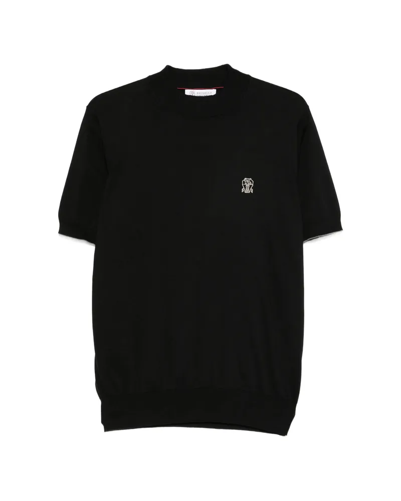 Brunello Cucinelli Short-sleeve T-shirt Black