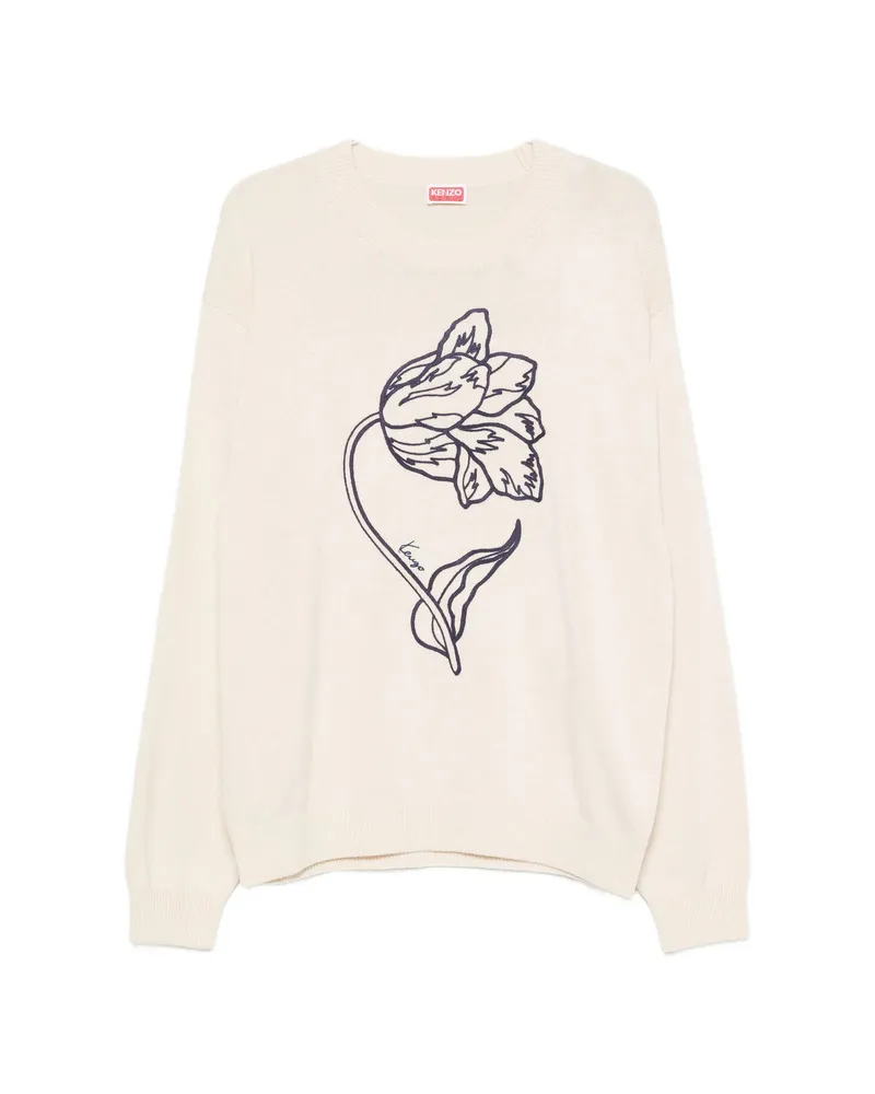 Kenzo Sweaters And Knitwear Neutrals