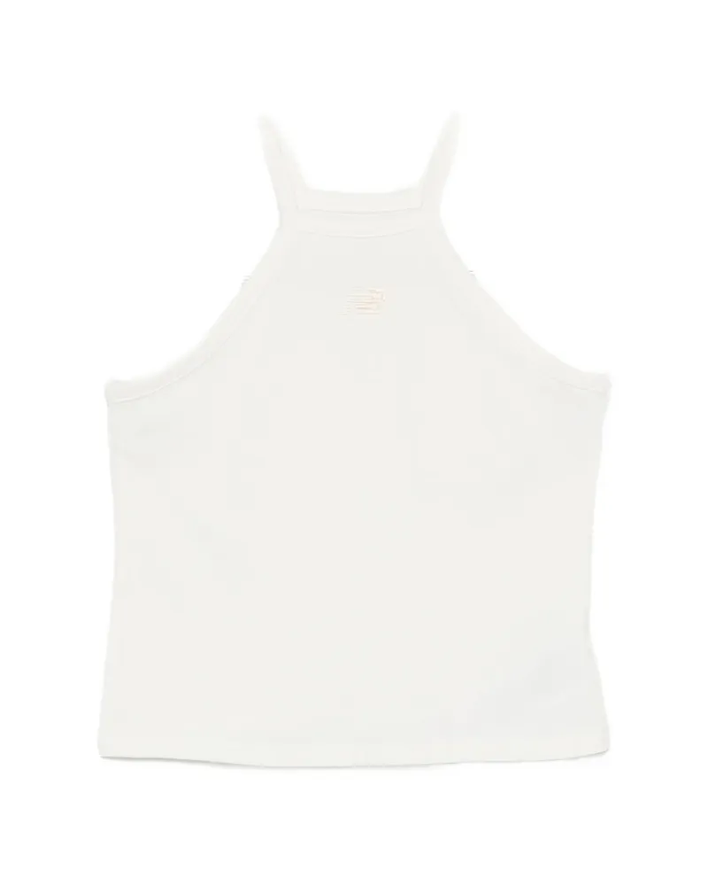 New Balance Embroidered-logo Top Neutrals