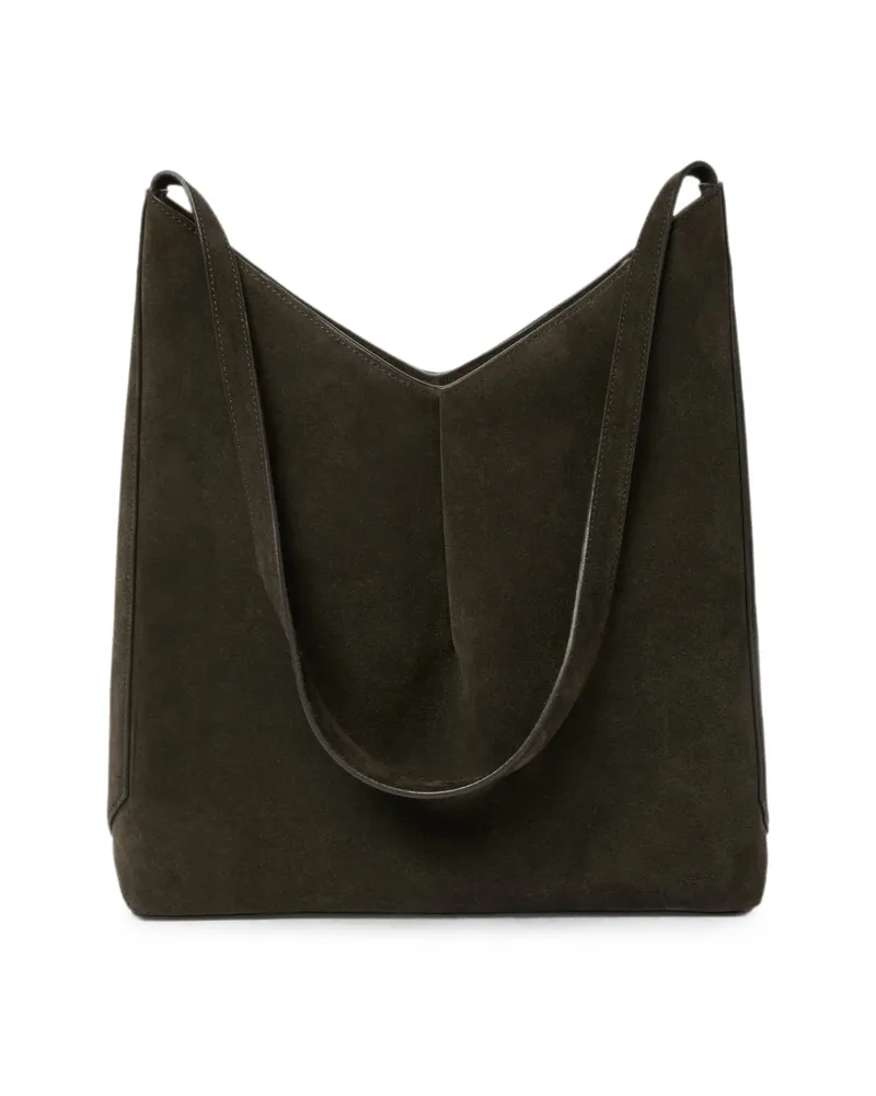 Studio Nicholson Hoho Suede Shoulder Bag Brown