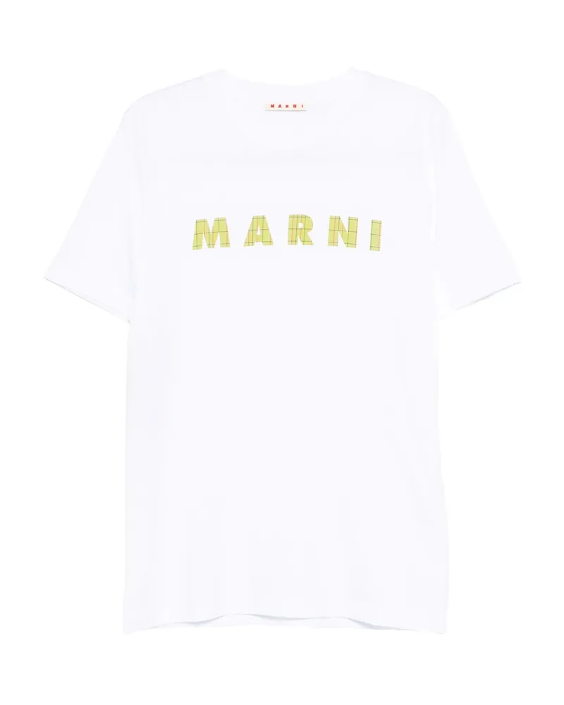 Marni Logo-print T-shirt White