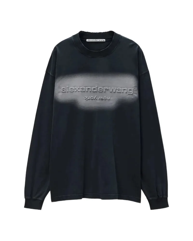 Alexander Wang Reflective Halo Sweater Grey
