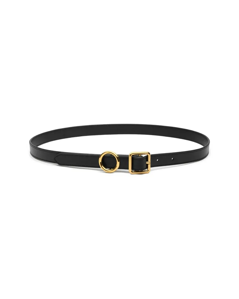 Jacquemus Regalo Buckled Belt Black