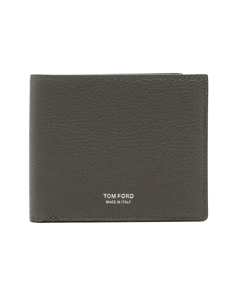 Tom Ford Leather Wallet Grey