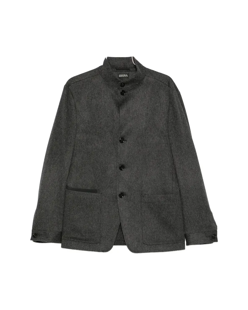 Ermenegildo Zegna Coats Grey